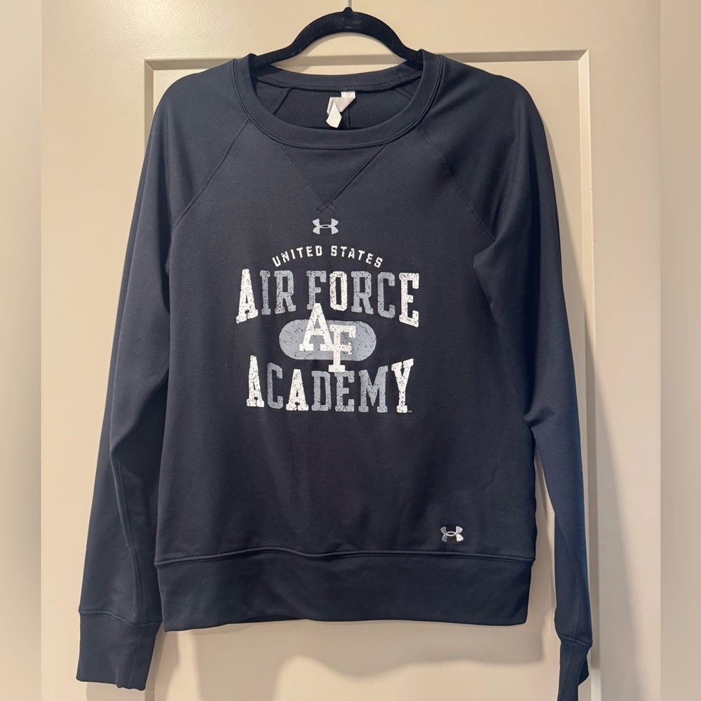 Under Armour Women's Black Air Force Academy Sweater